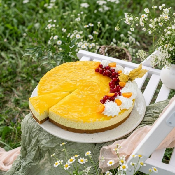 Cheesecake cu mango